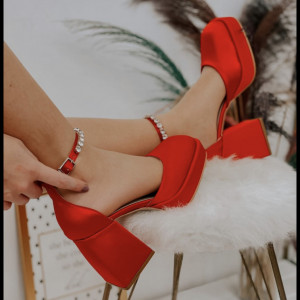 Pantofi Vero Short Red