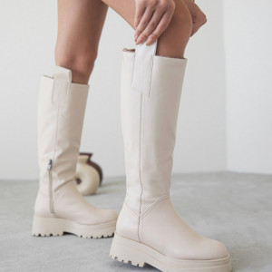 Cizme Flamina White