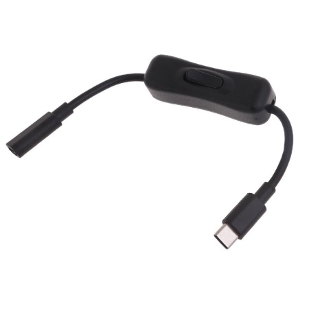 Kabl USB C M-USB C F sa prekidačem 0.2m - Img 1