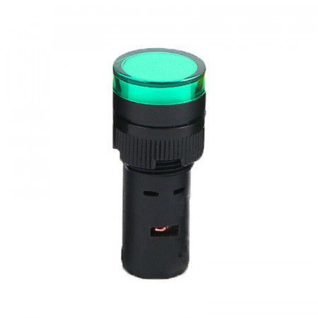 Signalna sijalica 24V AC/DC 16mm zelena - Img 1