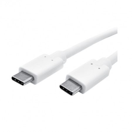 Kabl USB3.1 C muški-USB3.1 C muški beli 1.0m - Img 1
