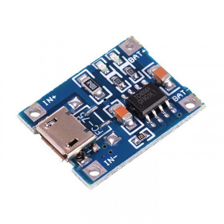 Punjač Li-ion baterija 1A sa mikro USB priključkom
