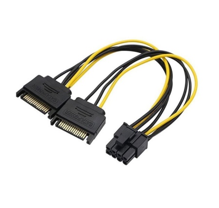 Kabl PCI Express 8P F-2xSATA 15P M 0.15m
