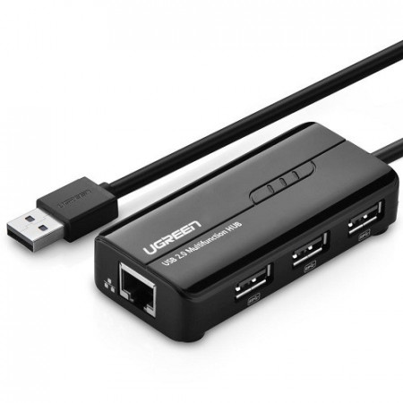 USB2.0 hub sa 3 porta+RJ45