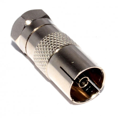 Adapter F konektor M-RF konektor F