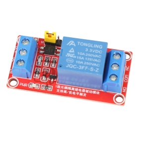3.3V Relej Modul 1 Kanal sa Optokaplerom - High/Low Trigger za ESP32, ESP8266 i Raspberry Pi - Img 1