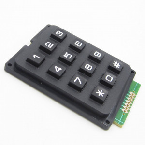 3x4 Matrična Tastatura (Keypad) Modul sa 12 tastera - za Arduino / Raspberry Pi / ESP32 - Img 8