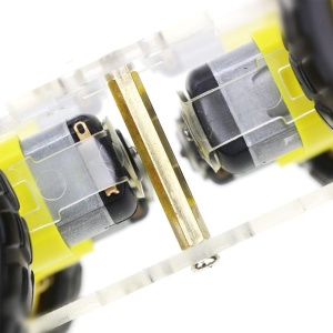 4WD Robot Car Kit Komplet - Šasija za Pametan Robot Automobil sa 4 DC Motora i Enkoderima za Arduino - Img 2