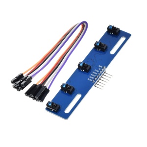 5-Kanalni Infracrveni Senzor za Praćenje Linije TCRT5000 (Line Follower) - za Arduino i Pametna Vozila
