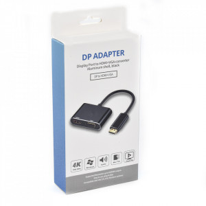 Adapter DisplayPort M-HDMI F+VGA F - Img 2