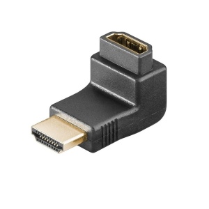 Adapter HDMI M-HDMI F ugaoni 90
