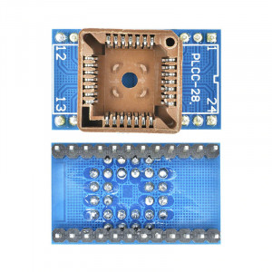 Adapter PLCC28 na DIP24 za programator (TL866 / EZP2010) - Img 8