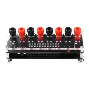 ATX Adapter Razvodna Ploča za Laboratorijsko Napajanje (3.3V, 5V, 12V) - Modul za Računarsko Napajanje ATX / SFX / FLEX sa USB i Banana Priključcima - Img 7