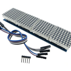 Četvorostruki LED dot matrix modul 8x8 zeleni - Img 3