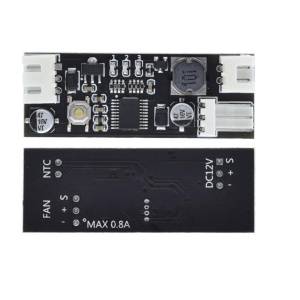 DC 12V PWM Regulator brzine ventilatora sa temperaturnim senzorom NTC 50K - Img 2