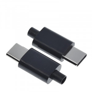 DIY USB Type-C Muški Konektor sa Kućištem za Lemljenje i Popravku Kablova - 24-Pin sa PCB Pločicom i Kućištem - Img 6
