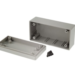 Gainta G1068G Plastično Kućište za Elektroniku ABS 95x48x38mm - Sivo
