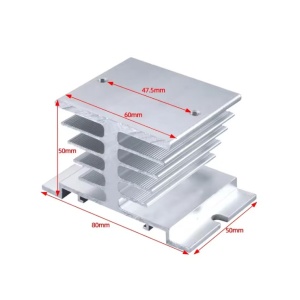 Hladnjak za SSR (Solid State Releje) 80x50x50mm - Img 4