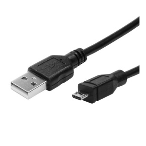 Kabl USB2.0 A muški-mikro USB B muški crni 0.5m