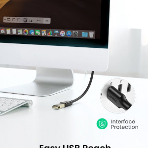 Kabl USB3.0 A muški-USB3.0 A ženski gold 0.5m - Img 2