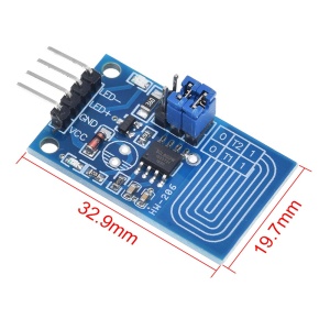 Kapacitivni Touch Dimmer Modul 2.4V-5V (PWM Prekidač na dodir za LED) - Img 3