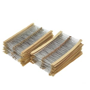 Komplet Ugljenoslojnih Otpornika 1/8W (1Ω - 10MΩ) - 2600 komada / 130 vrednosti u kutiji - Img 5