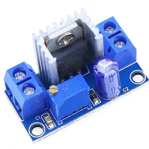 LM317 DC-DC Step Down Buck Podesivi Regulator Napona sa Hladnjakom Modul (1.2V-37V 1.5A)