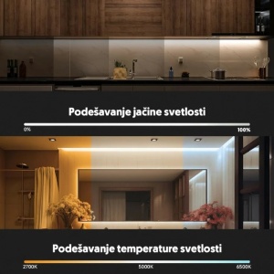 Mini LED CCT kontroler sa daljinskim upravljačem 72W - Img 4
