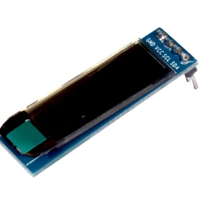 OLED Ekran Plavi 0.91" 128x32 I2C Display Modul SSD1306 - Img 3