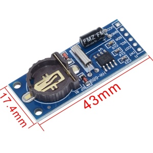 PCF8563 RTC Modul Realnog Vremena I2C za Arduino i Raspberry Pi - Img 3