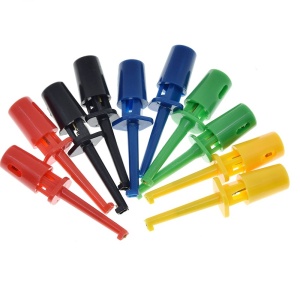 Pipalice za Elektroniku sa Mernom Kukicom 40mm (Set 10 komada) - IC Grabber - Img 2