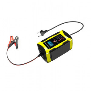 Punjač akumulatora 12V 6A LCD - Img 1