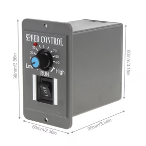 PWM Regulator brzine DC motora sa promenom smera 6A (10V-60V) - Img 2