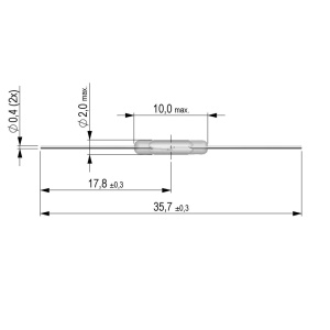 Reed kontakt KSK-1A87-2025 - Img 2