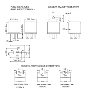 Rele FRC2U-1-DC12V - Img 2