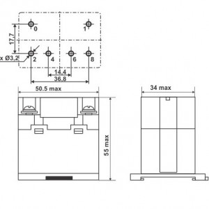Rele JQX-76F-BLD-2A 230VAC - Img 3