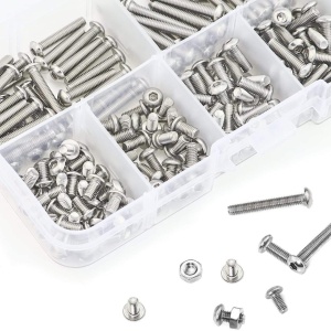 Set M3 vijaka i navrtki od nerđajućeg čelika (Inox) - 340 komada - Img 3
