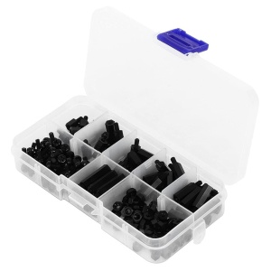 Set plastičnih odstojnika, vijaka i navrtki M3 180/1 - Img 6