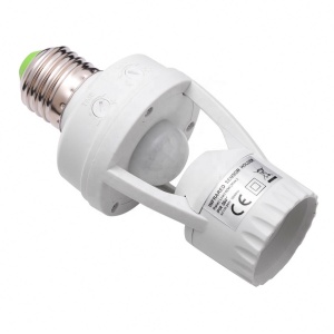 Sijalično grlo sa senzorom pokreta E27 - Adapter za sijalicu - Img 8