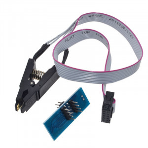 SOIC8 SOP8 Test Clip Štipaljka sa Adapterom za BIOS i EEPROM - In-Circuit Programiranje 24/25 Serije