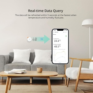 SONOFF SNZB-02P Zigbee Pametni Senzor Temperature i Vlažnosti Vazduha - Img 5