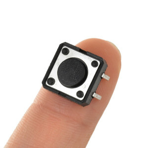 Taktilni Mikroprekidač Taster 12x12x4.3mm za Arduino i Elektroniku (4-pin) - THT za Štampane Ploče - Img 4
