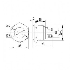 Taster MT22BK/S - Img 2