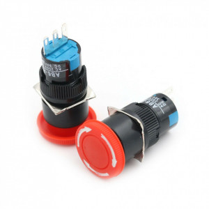 Taster za nužno isključenje 16mm 250V (Emergency Stop) - Pečurka Taster