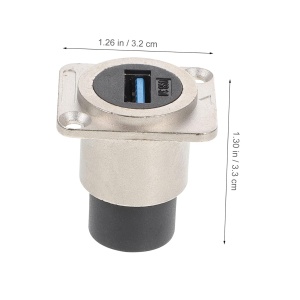 USB 3.0 Panel Mount Konektor D-Tip (Ženski na Ženski) - Img 5