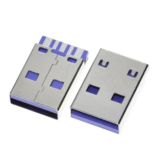 USB A Muški DIY Konektor za Lemljenje 65W 5A 5-Pin (Brzo Punjenje i OTG) - Img 4