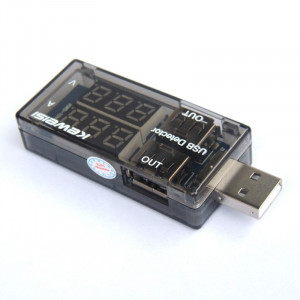 USB Tester Punjača i Kablova - Merač Napona i Struje Keweisi KWS-10VA - Img 4