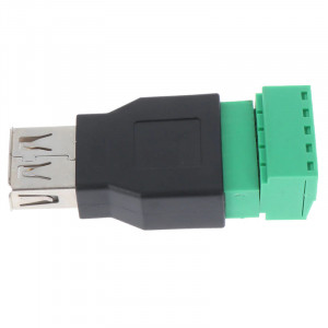 USB Ženski na Terminal Block Adapter 5-pin (Bez Lemljenja) - Vijčani Konektor sa Klemama - Img 7