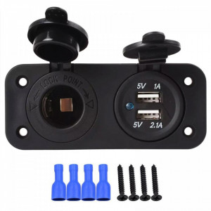 Vodootporni USB punjač i priključak za auto upaljač - Img 3