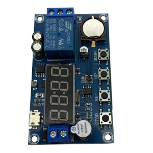 Vremenski Relej Tajmer Modul sa LED Displejem i RTC Satom 5V-60V - Img 3